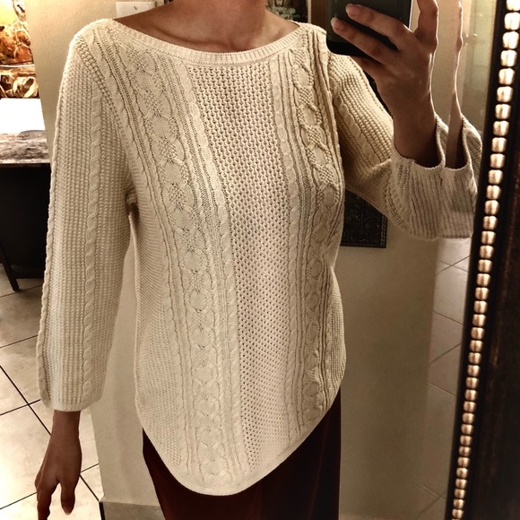 100% cotton knit sweater - Picture 1 of 6